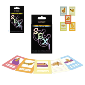 Juego de cartas Gay Sex de Kheper para parejas y amigos
