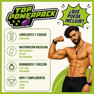 Productos incluidos en el Top PowerPack Gaylicious