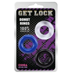 cock ring set 3 de cock ring 1.6 cm