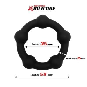 beast rings silicona sólida 3.5 cm