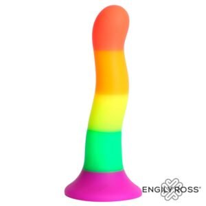 dildo rainbow pride 18 cm 🌈