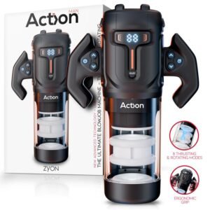 zyon – masturbador automático con rotación y movimiento up & down