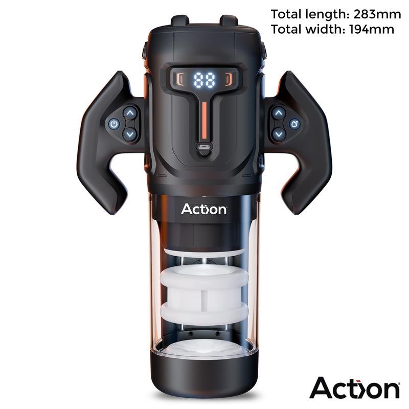 zyon – masturbador automático con rotación y movimiento up & down zyon – masturbador automático con rotación y movimiento up & down
