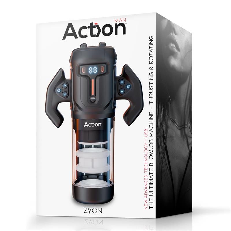 zyon – masturbador automático con rotación y movimiento up & down zyon – masturbador automático con rotación y movimiento up & down
