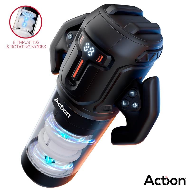 zyon – masturbador automático con rotación y movimiento up & down zyon – masturbador automático con rotación y movimiento up & down