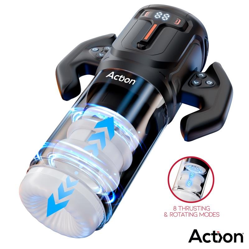 zyon – masturbador automático con rotación y movimiento up & down zyon – masturbador automático con rotación y movimiento up & down