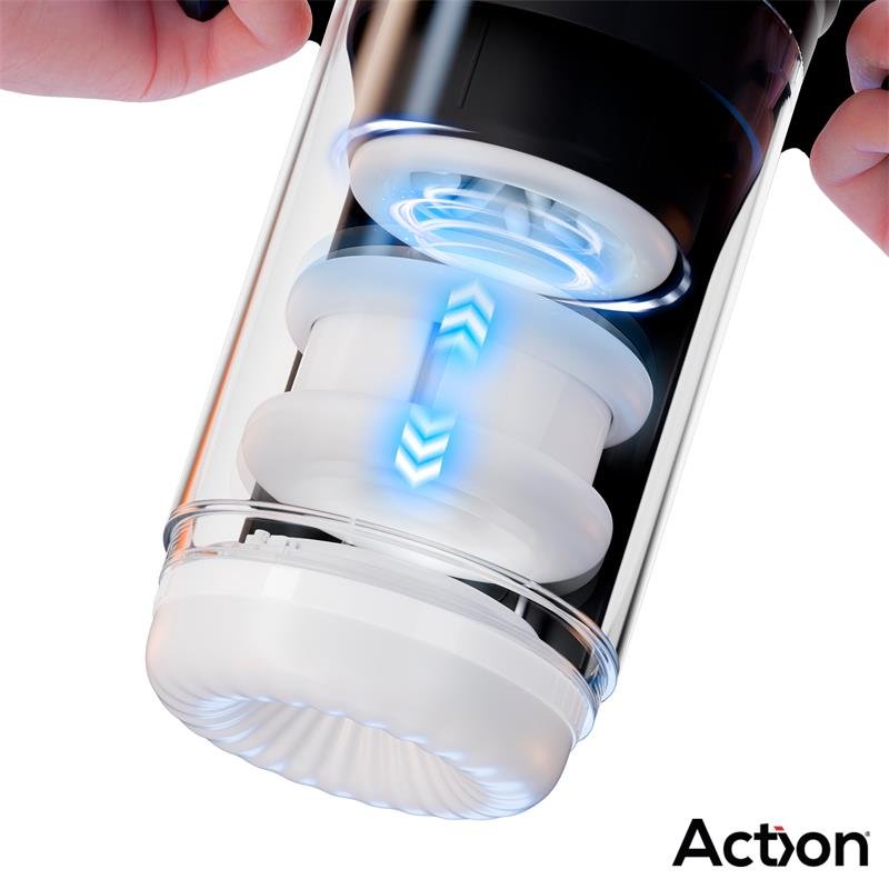 zyon – masturbador automático con rotación y movimiento up & down zyon – masturbador automático con rotación y movimiento up & down