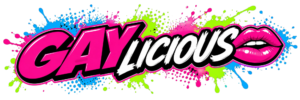 Nuevo logotipo de Gaylicious colores neon
