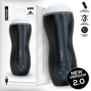Tronik 2.0 de TARDENOCHE, masturbador con succión y vibración USB