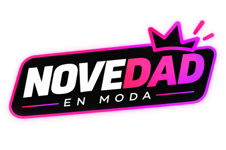 etiqueta neón de nueva moda