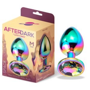 1 space journey plug anal multicolor y joya talla m